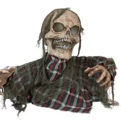   Halloweeni zombi szörnyeteg - animált, fény- és hangeffekttel