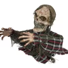 Halloweeni zombi szörnyeteg - animált, fény- és hangeffekttel