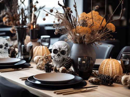 3db-os koponya dekoráció