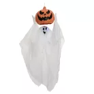 Animált halloweeni dekoráció -  szellem tökkel - 110 cm 