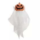 Animált halloweeni dekoráció -  szellem tökkel - 110 cm 