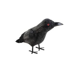 Holló  18cm - halloweeni dekoráció