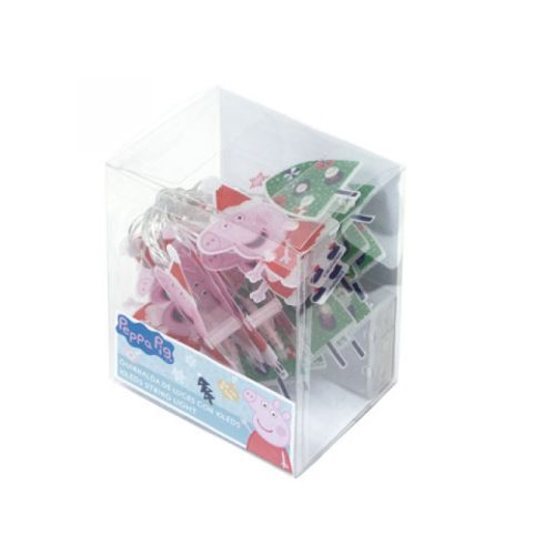 Peppa malac mintás karácsonyi LED fényfüzér