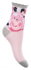 Peppa malac Sparkle Steps Grey gyerek zokni  23/26
