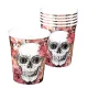 10 db-os szett papírpohár Day of the dead (25 cl)