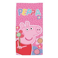   Peppa malac Flower fürdőlepedő, strand törölköző 70x140cm (Fast Dry)