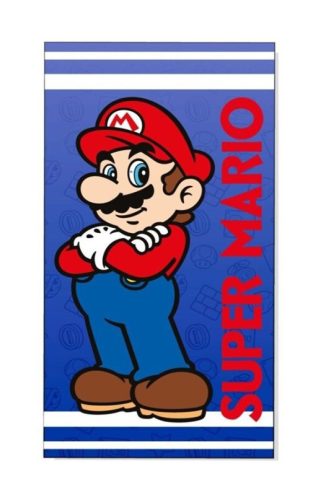 Super Mario fürdőlepedő, strand törölköző 70x140cm