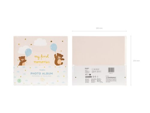 Photo album Teddy Bear, 28x25 cm, 50 pages