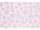Table runner Flowers, light pink, 26 x 500 cm
