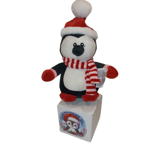 Pingvin plüss és bögre ajándékcsomag