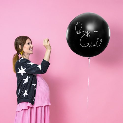 Balloon Gender Reveal - fiú, 1m