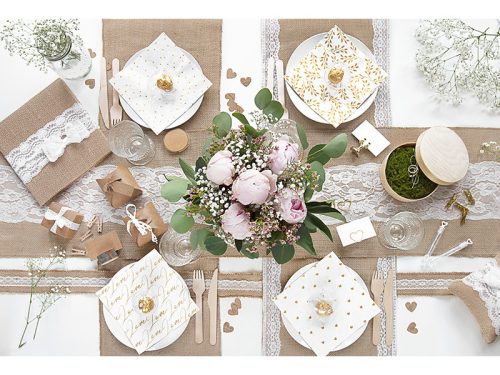 Juta asztali futó, 0,28x2,75 m