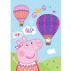 Peppa Malac Hot Air Balloon polár takaró 100x140cm