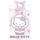 Hello Kitty Cozy Winter pamut ágyneműhuzat 140x200, 70x90 cm