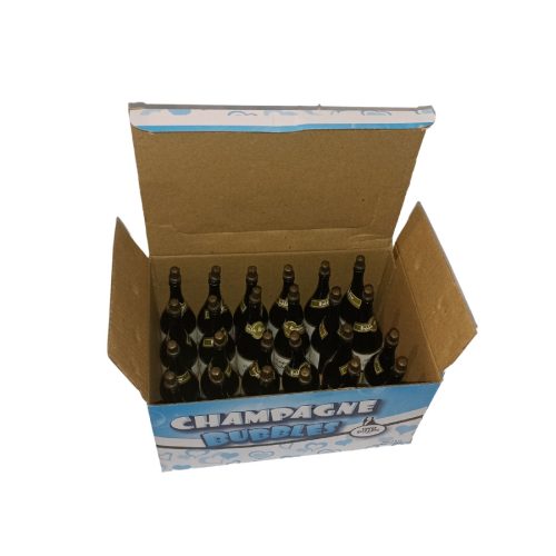 Szappanbuborék fújó - pezsgősüveg alakú