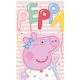 Peppa malac Party kéztörlő, arctörlő, törölköző 30x50 cm