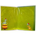 Dinoszaurusz Party 3D üdvözlőkártya