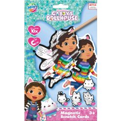   Gabi babaháza Fairy scratch képkarcoló készlet mágnessel