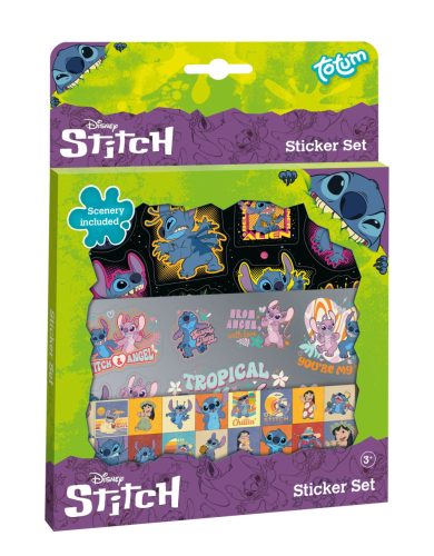 Disney Lilo és Stitch, A csillagkutya Extrovert matrica szett