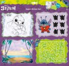 Disney Lilo és Stitch, A csillagkutya Extrovert Super matrica szett játékkal