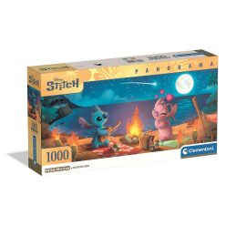   Disney Lilo és Stitch, A csillagkutya 1000 db-os panorama Compact puzzle Clementoni