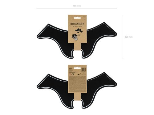 Kalózsapka és szemvédő, 14 cm