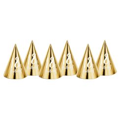 Kalapok 18. születésnapra, arany, 16 cm (1 db / 6 db)