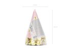 Buli kalapok Stars, mix, 14,5cm (1 db / 6 db.)