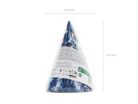 Buli kalapok Stars, 16 cm, mix (1 db / 6 db.)