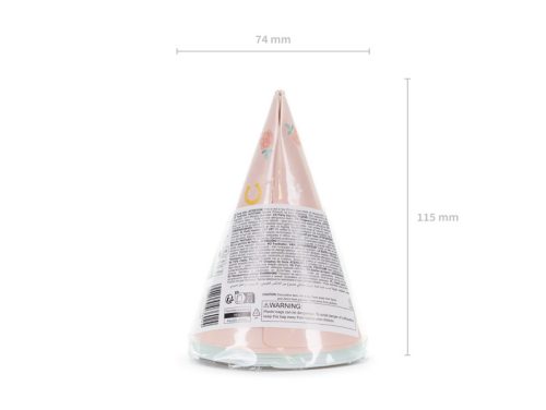 Lósapkák, kb. 16 cm, mix (1 pkt / 6 db.)