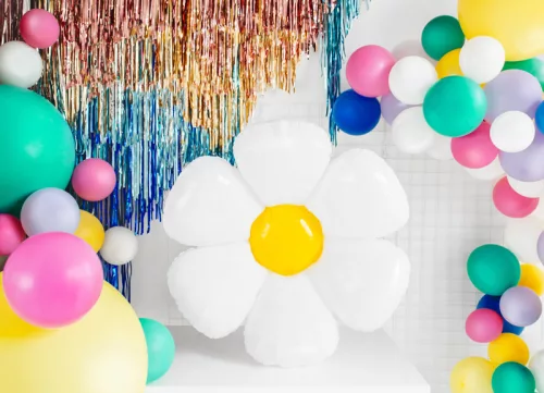 Partyfüggöny, kék, 90x250cm