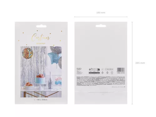 Bulifüggöny, holografikus, 90 x 250 cm