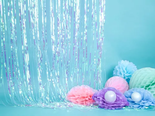 Bulifüggöny, irizáló, 90 x 250 cm