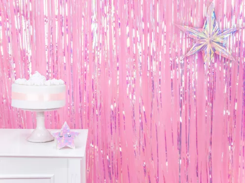 Bulifüggöny, irizáló, 90 x 250 cm