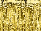 Partifüggöny, arany, 100x200cm