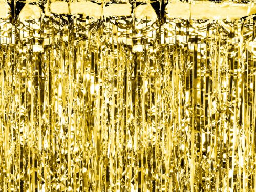 Partifüggöny, arany, 100x200cm