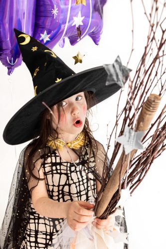 Boszorkány sapka, fekete