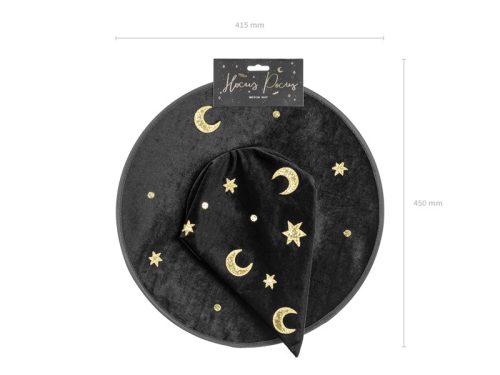 Boszorkány sapka, fekete