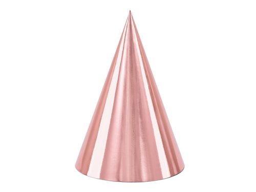 Bulisapkák, rózsaszín arany, 16cm (1 db / 6 db.)
