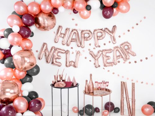 Bulisapkák, rózsaszín arany, 16cm (1 db / 6 db.)