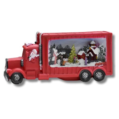 Karácsonyi kamion világítós