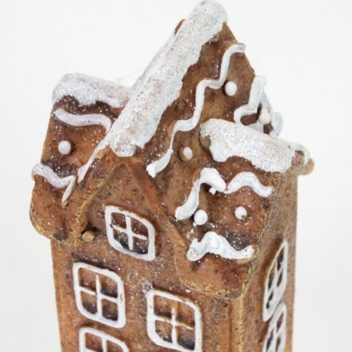 Mézeskalács emeletes házikó - világítós 2