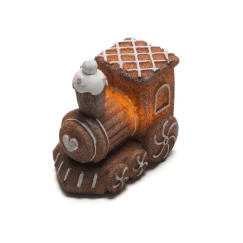 Mézeskalács kisvonat- világítós 