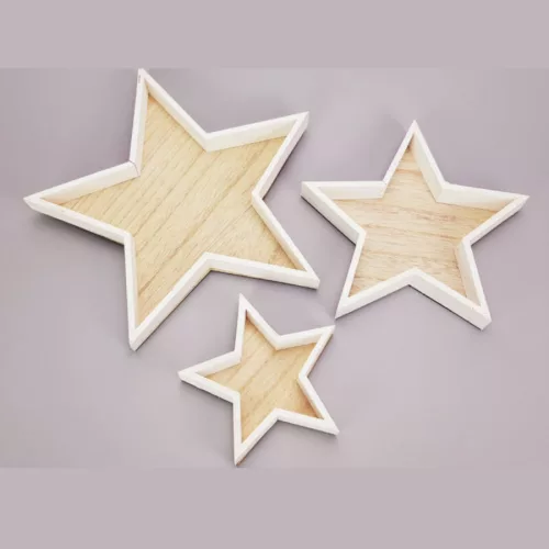 Csillag tál szett - 3 db