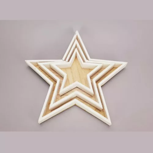 Csillag tál szett - 3 db