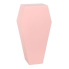 Koporsó alakú dekoratív polc - rózsaszín