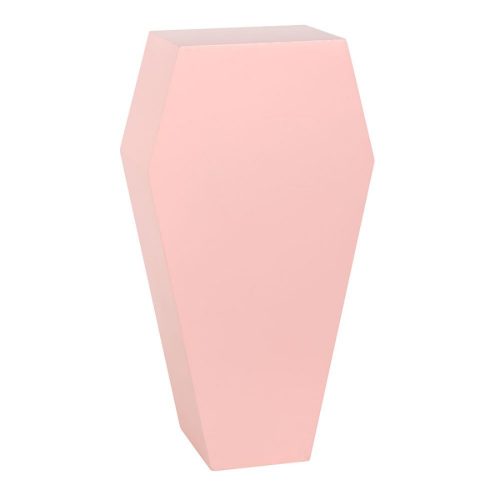 Koporsó alakú dekoratív polc - rózsaszín