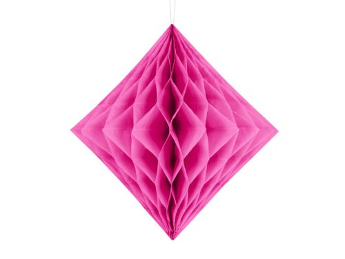 Honeycomb Diamond, sötét rózsaszín, 20cm