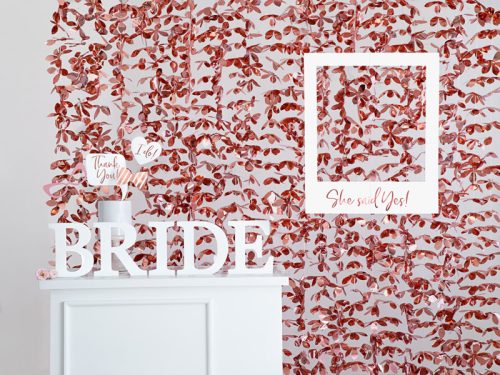 Fa I betűs, fehér, 9,5x20cm