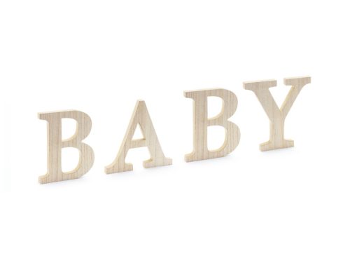 Fa felirat BABY, 16,5-21,5x19,5 cm